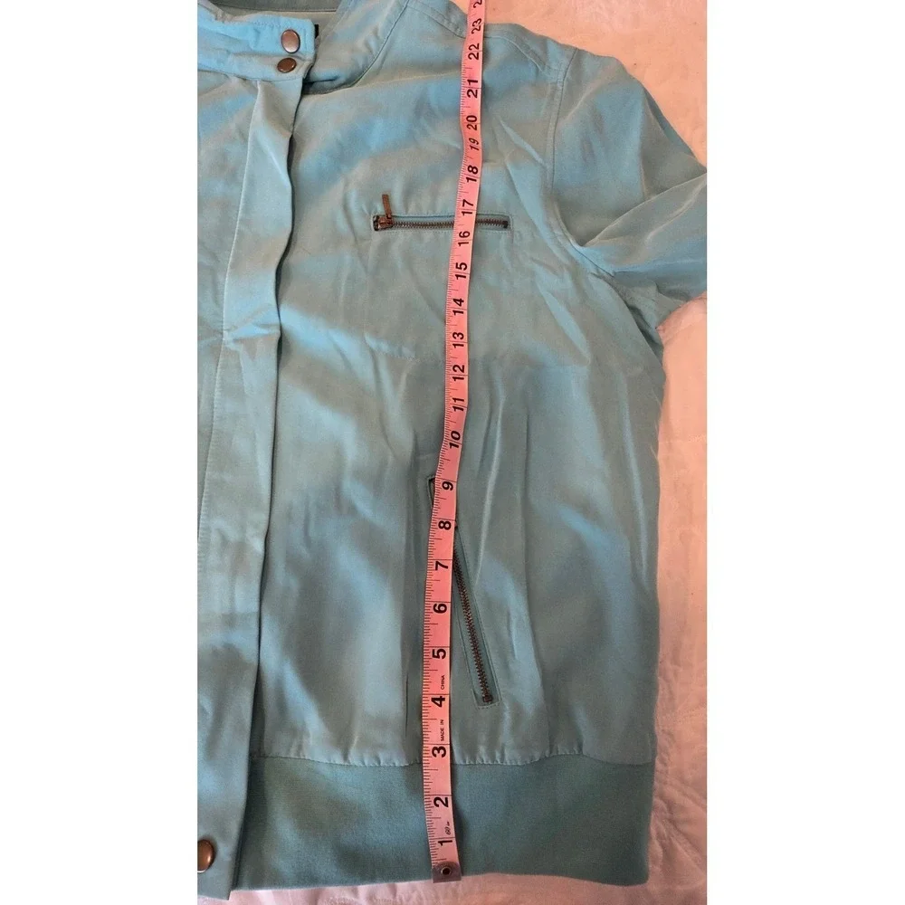 NORTONSTUDIO‎ Women's Bundle Orange and Teal Bomber Jacket Zip Front Size 18